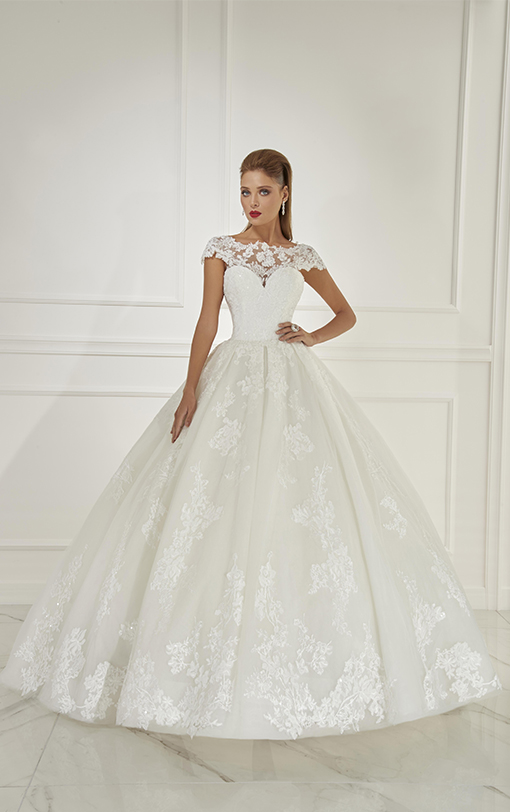 robe de mariée princesse manches amovibles 