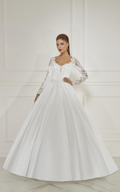 robe de mariée princesse en satin