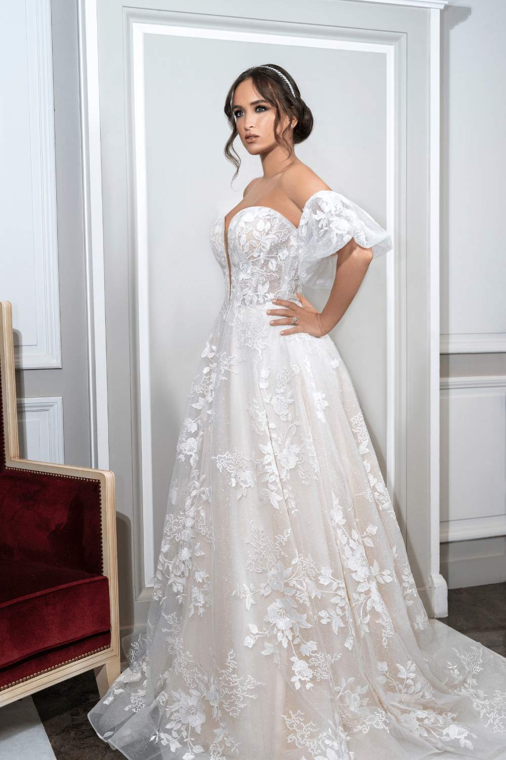 Robe de mariée bohème