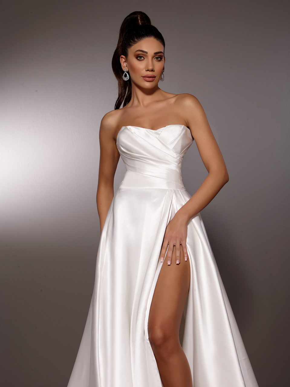 robe de mariée avec bretelles